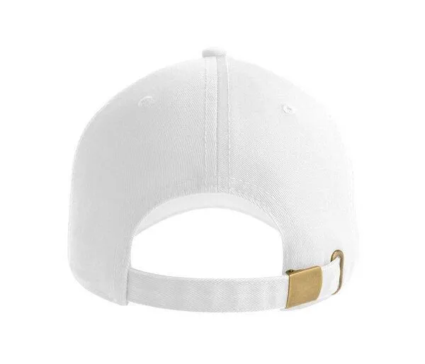 Atlantis Headwear Atlantis Headwear Fraser Cap Bio Baumwolle verstellbar, Weiß, – Produktbild 1 von 4
