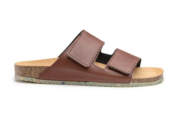 Zouri Zouri Vegane Damen-Sandalen LAGOON, Rust (braun), – Produktbild 1 von 2