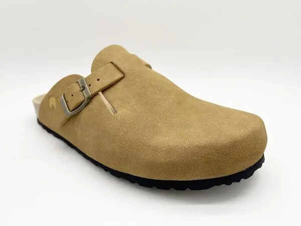thies Vegane thies Eco Bio Clogs Men, Cognac (braun), – Produktbild 2 von 3