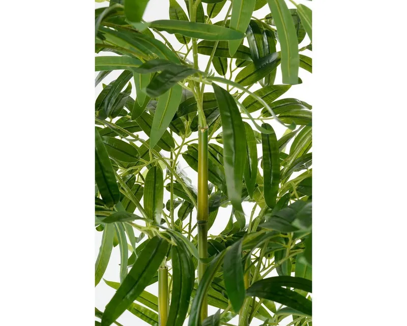 Kunstpflanze Mica Decorations Bambus In Topf gruen waterproof & UV resistant - h150, Mica Decorations, Höhe 150 cm, Grün, – Produktbild 4 von 4