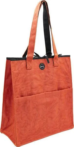 Smateria Smateria Einkaufstasche Shopper L, Lachs-rot, – Produktbild 2 von 3