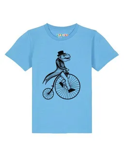watabout.kids watabout.kids T-Shirt Kinder T-Rex auf Fahrrad – Produktbild 1 von 1