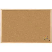 Kork-Pinnwand mit Holzrahmen, 30 x 40 cm – Produktbild 1 von 1