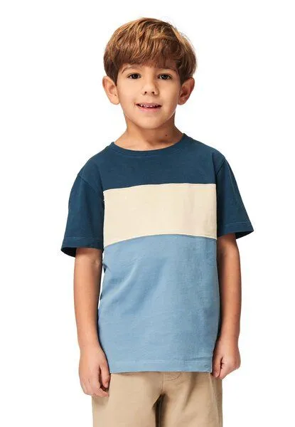 Band of Rascals Band of Rascals Block T-Shirt, Dark-petrol-aegean-blue, – Produktbild 1 von 3