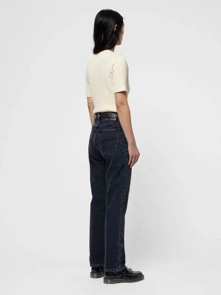 Nudie Jeans Nudie Jeans Lofty Lo - Bio-Baumwolle, Black vintage (schwarz), – Produktbild 5 von 8