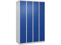 C+P C+P Schließfachschrank Classic PLUS, 12 Fächer, 1850x1200x500mm – Produktbild 1 von 1