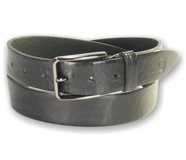 Greenbelts Greenbelts Herren Ledergürtel BRAY, Schwarz, – Produktbild 3 von 6