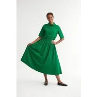 Basic Apparel Basic Apparel Langer Rock SILJE aus Bio-Baumwolle, Grün-abundant-green, – Produktbild 1 von 1