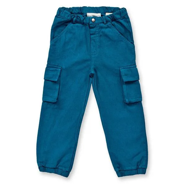 Sense Organics sense-organics Sense Organics Kinder Twill Winterhose Bio Baumwolle, Dark teal, – Produktbild 1 von 1