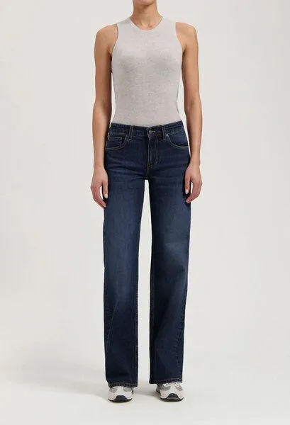 MUD Jeans MUD Jeans CLEO Mid Loose Women Jeans, Blue, – Produktbild 4 von 5