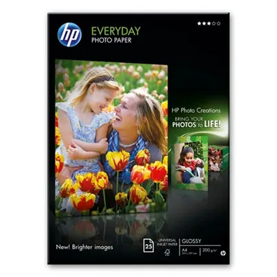 HP HP Everyday Photo Paper - Glänzend - 8 mil - A4 (210 x 297 mm) – Produktbild 2 von 7