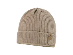 Maximo Mini-Beanie mit Umschlag, braunmeliert Gr. 51 – Produktbild 1 von 1