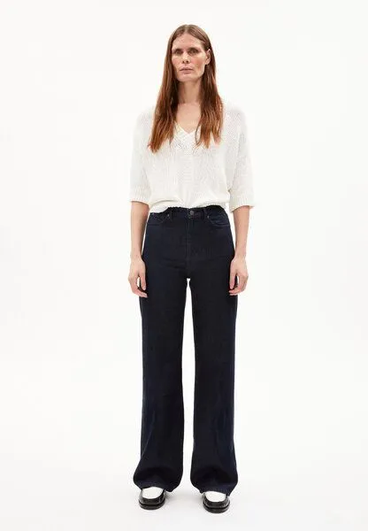 ARMEDANGELS ARMEDANGELS ENIJAA FLOW Damen Wide Jeans TENCEL Lyocell Mix, Rinse, – Produktbild 1 von 4