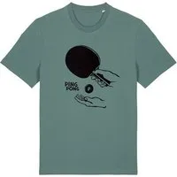 päfjes päfjes Ping Pong Tischtennis - Fair Wear Männer T-Shirt, Grün, – Produktbild 1 von 1