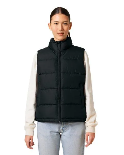 YTWOO YTWOO Dicke Unisex Gilet Weste aus 100% recyceltem Polyester, Schwarz, – Produktbild 3 von 3