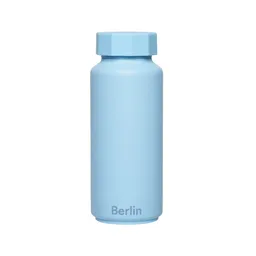 Design Letters Thermoflasche – Hellblau, Berlin – Produktbild 1 von 1