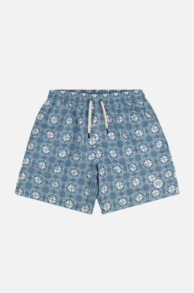 Trendsplant Trendsplant Tiles SEAQUAL®YARN Swim Trunks Light Blue, Blau, – Produktbild 2 von 4