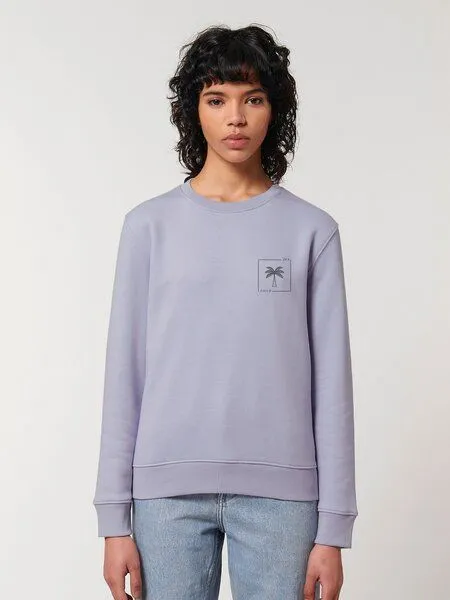 Zeachild Zeachild Palmtree Sweater Unisex, Lila, – Produktbild 3 von 4