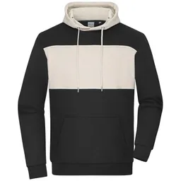 Daiber Daiber Unisex Hoody mit Kontrasteinsatz 8051 Gr. M black/sandstone – Produktbild 1 von 1