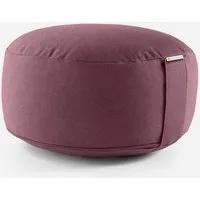 Lotuscrafts Lotuscrafts Yogakissen Lotus - Sitzhöhe 15cm - ohne Bestickung - GOTS zertifiziert, Aubergine, – Produktbild 1 von 1