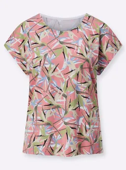 Witt Print-Shirt flamingo-bleu-bedruckt – Produktbild 1 von 1