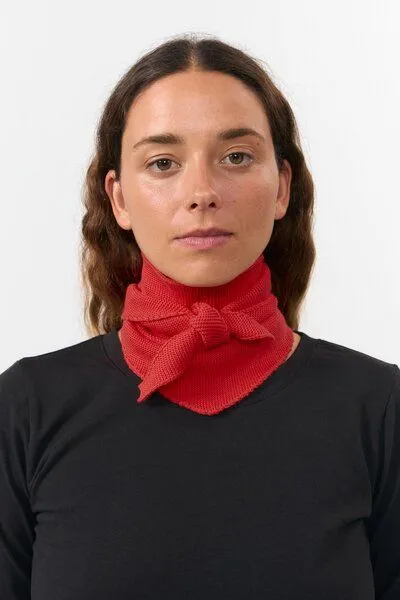 Suite 13 Lab Suite 13 Lab Alma Baumwoll-Schal, Rot, – Produktbild 2 von 2