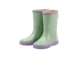 Grand Step Shoes Kinder Gummistiefel "Beppo" Naturkautschuk mint-lila Gr.24 – Produktbild 1 von 1