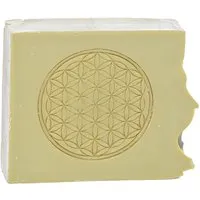 Elmas Nature Bio Naturseife Lorbeer für Körper und Haar, Blume des Lebens 120 g – Produktbild 1 von 1