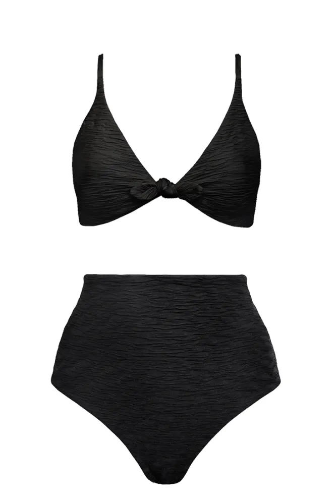 Anekdot Anekdot Damen vegan Jacquard Leona Core High, Schwarz, – Produktbild 2 von 2