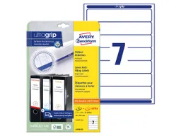 Avery Zweckform 175 Rückenschilder für Rücken 5,2cm 192 x 38 mm – Produktbild 1 von 1