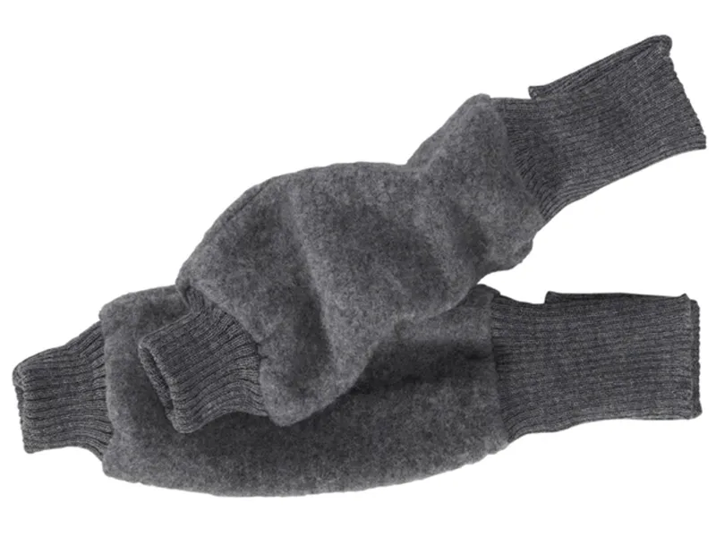Reiff Strickwaren Reiff Strickwaren Kinder Stulpen Bio-Merinowolle Fleece ca. 35 cm, Grau, – Produktbild 1 von 2