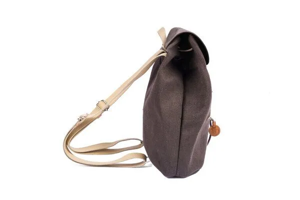 Risorse Future Risorse Future Hanf-Rucksack Dunkelbraun – Produktbild 2 von 3