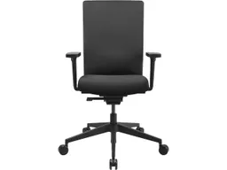 Topstar Topstar Bürodrehstuhl "AirWork G" mit Armlehnen, Sitz schwarz, Rücken schwarz – Produktbild 1 von 1