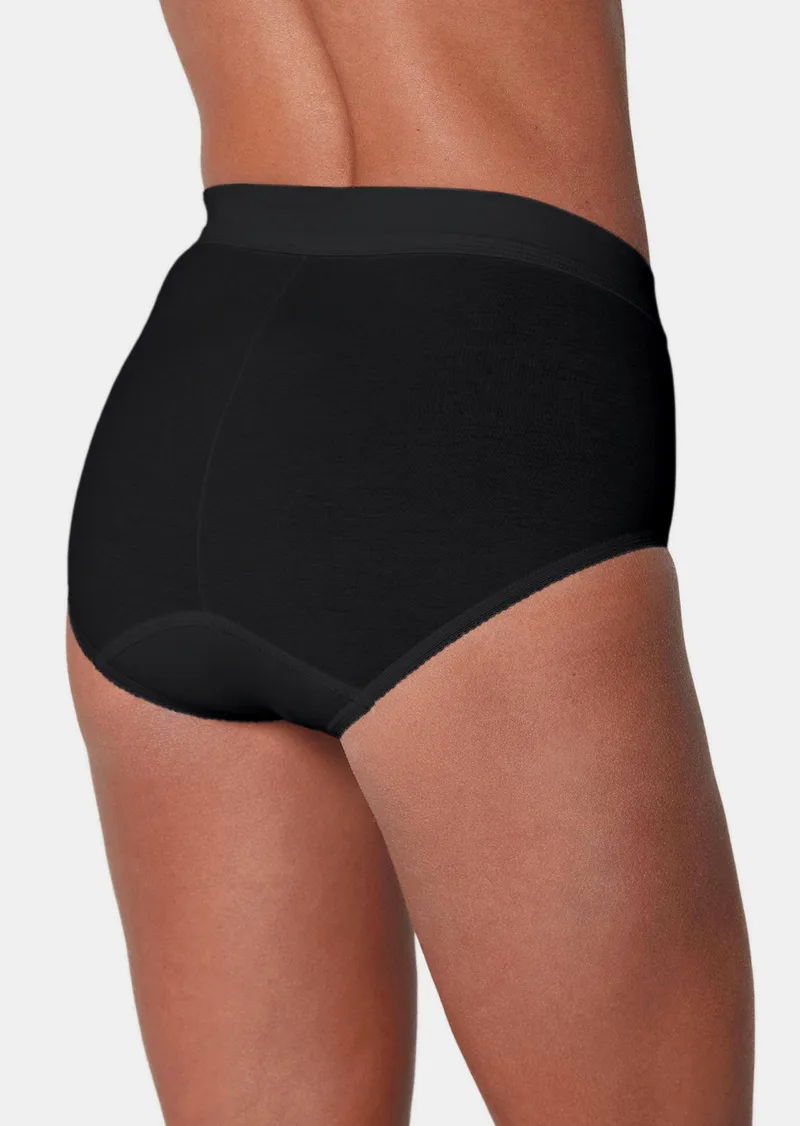 Sloggi Taillenslip im 2er-Pack - schwarz - Gr. 38 von Goldner Fashion, Schwarz, – Produktbild 2 von 3