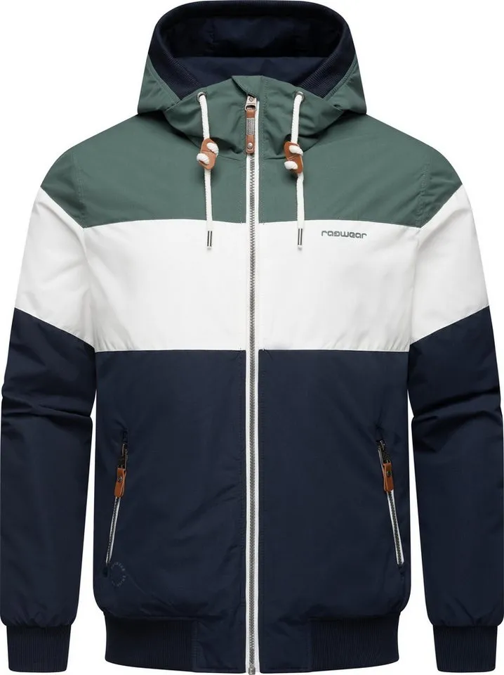 ragwear ragwear Outdoorjacke Jayce YOUMODO Sportliche Herren Winterjacke mit Kapuze, Grün, – Produktbild 5 von 5