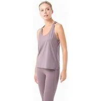 ORGANICATION ORGANICATION TINNA | Sportliches Tanktop aus recyceltem Polyamid, Dirty lilac, – Produktbild 1 von 1
