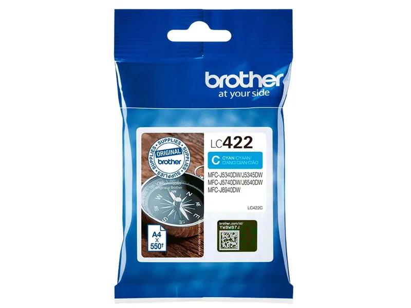 Brother Brother Tintenpatrone LC-422C cyan – Produktbild 1 von 2
