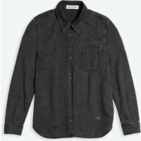 Kings Of Indigo Kings of Indigo Herren vegan Overshirt Juntoku Quercus Dunkelgrau, Grau, – Produktbild 2 von 3