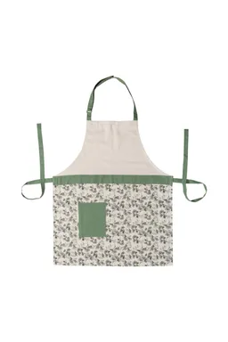 Tranquillo Küchenschürze LEAVES (Bio-Baumwolle) - grün – Produktbild 1 von 1