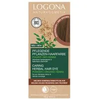 LOGONA Pflanzen-Haarfarbe-Pulver aschbraun – Produktbild 1 von 1