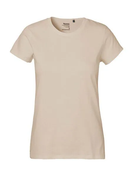 Neutral Neutral® Damen Classic T-Shirt von Neutral Bio Baumwolle, Sand, – Produktbild 1 von 4