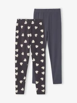 Vertbaudet 2er-Pack Mädchen Leggings BASIC – Produktbild 1 von 1