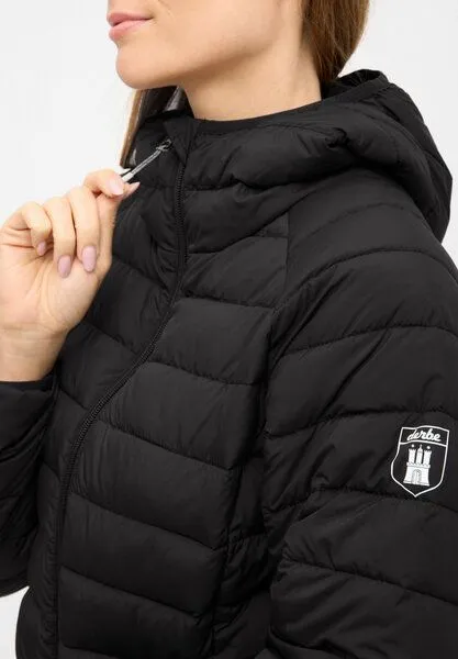 derbe derbe Übergangsjacke „Lightby“, Jet black | jet black, – Produktbild 3 von 3