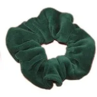 Frija Omina Frija Omina Scrunchies Nickisamt einzeln - Haargummi, Smaragd (grün), – Produktbild 1 von 1