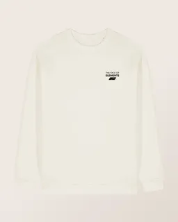 THE FACE OF ELEMENTS The Face of Elements Element - Oversized Fit Sweatshirt aus 100% Bio-Baumwolle – Produktbild 1 von 1