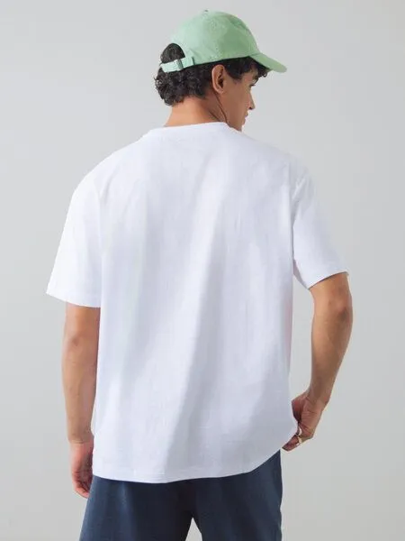 Honest Basics Honest Basics Hipster Shirt aus Bio- und recycelter Baumwolle, Weiß, – Produktbild 4 von 4