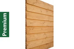 woodstore24 Douglasie Premium Fassadenverkleidung, Massivholz, Keilprofil, 24 / 14  x 140 mm in 2,00 m Länge - lasiert Graphitgrau – Produktbild 1 von 1