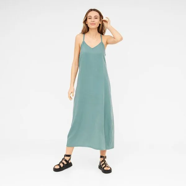 WiDDA berlin WiDDA berlin Maxikleid MAXISI aqua aus TENCEL® – Produktbild 3 von 3