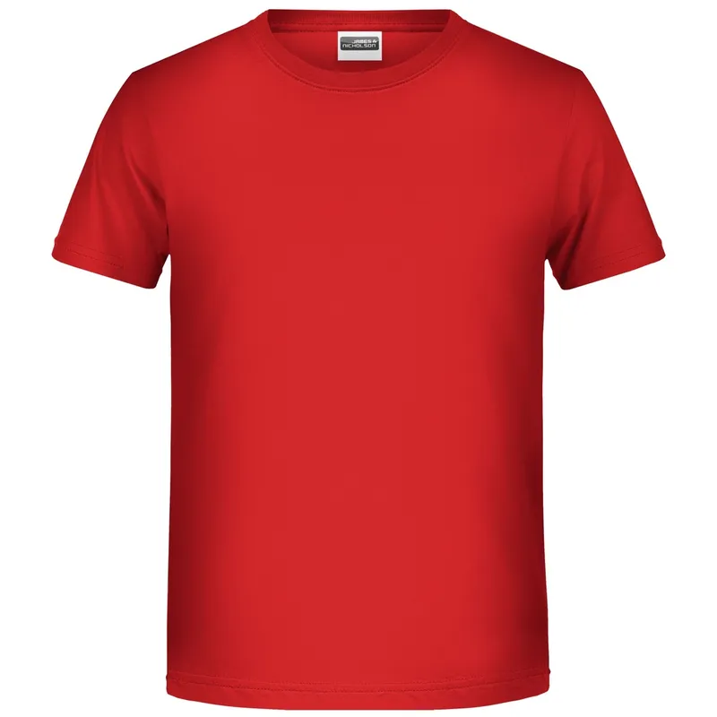 James & Nicholson James & Nicholson T-Shirt für Jungen in klassischer Form 8008B Gr. 2XL-158/164 red – Produktbild 1 von 1