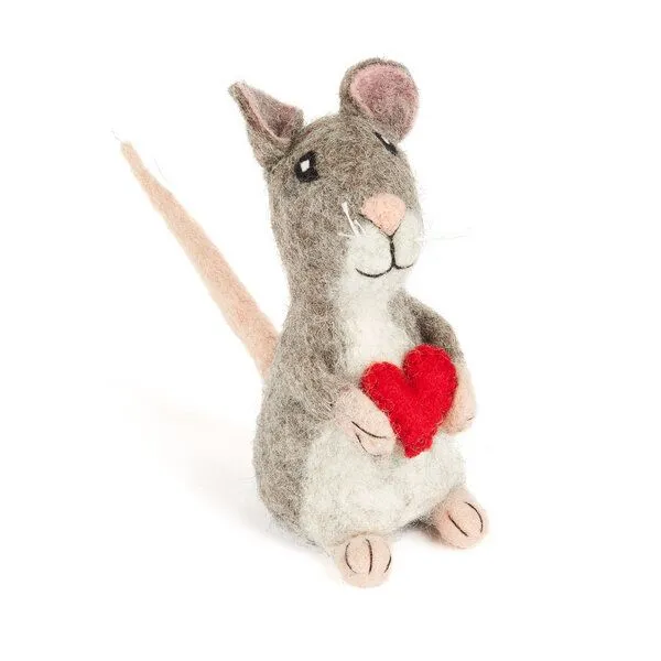 short'n'pietz short'n'pietz Maus als Filz Eierwärmer – Produktbild 2 von 2